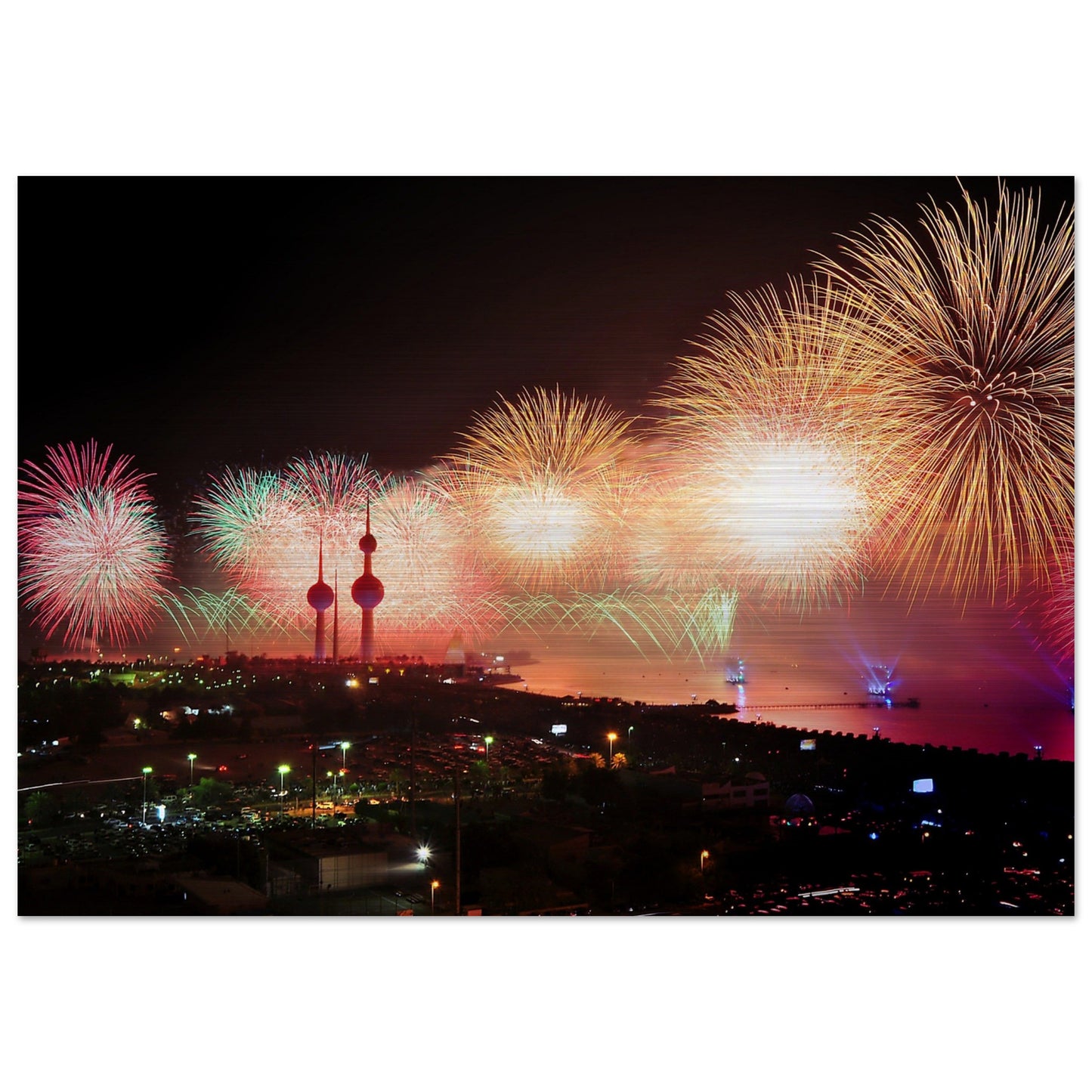 Seaside Fireworks