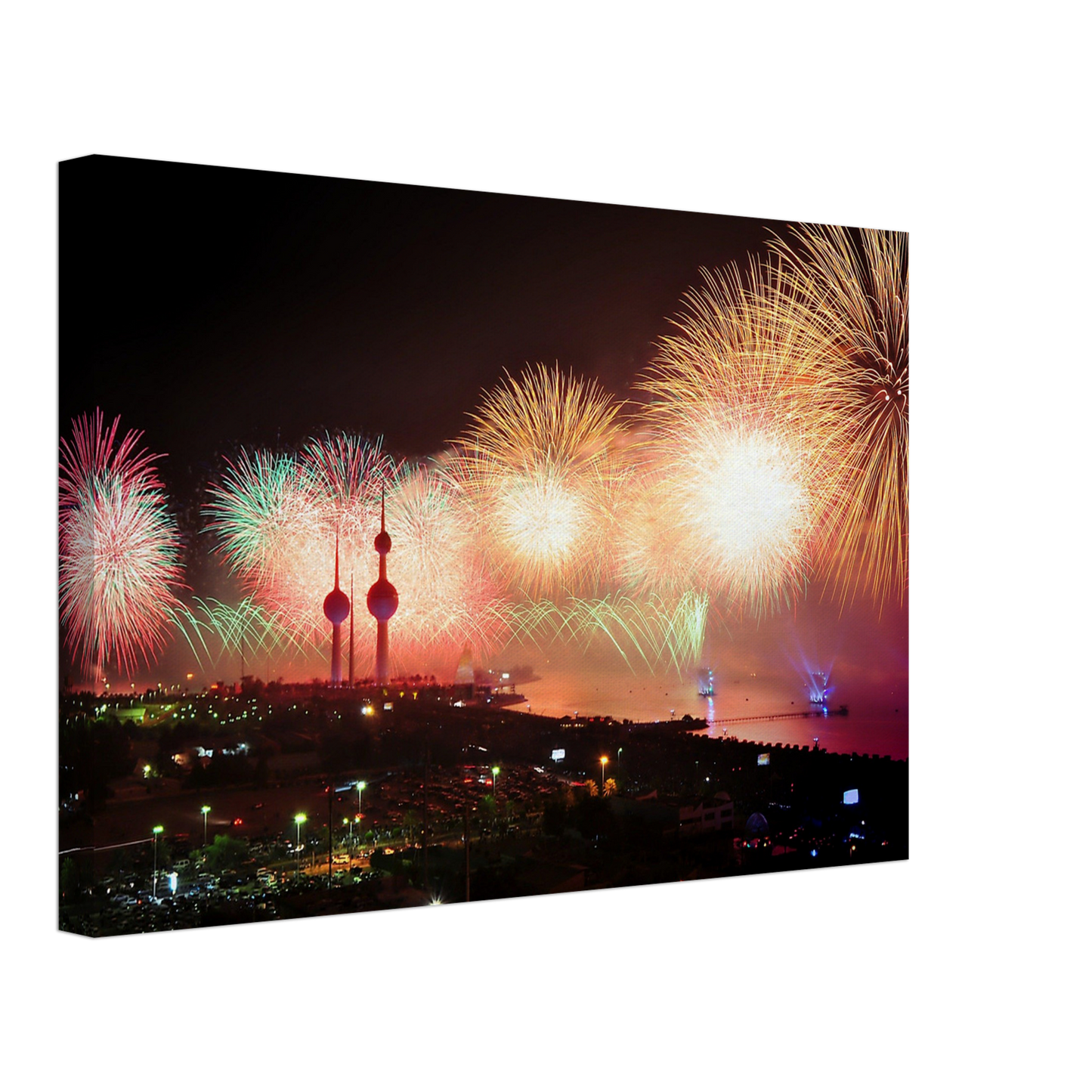 Seaside Fireworks