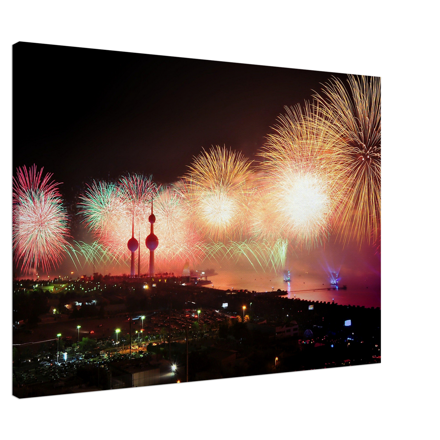 Seaside Fireworks