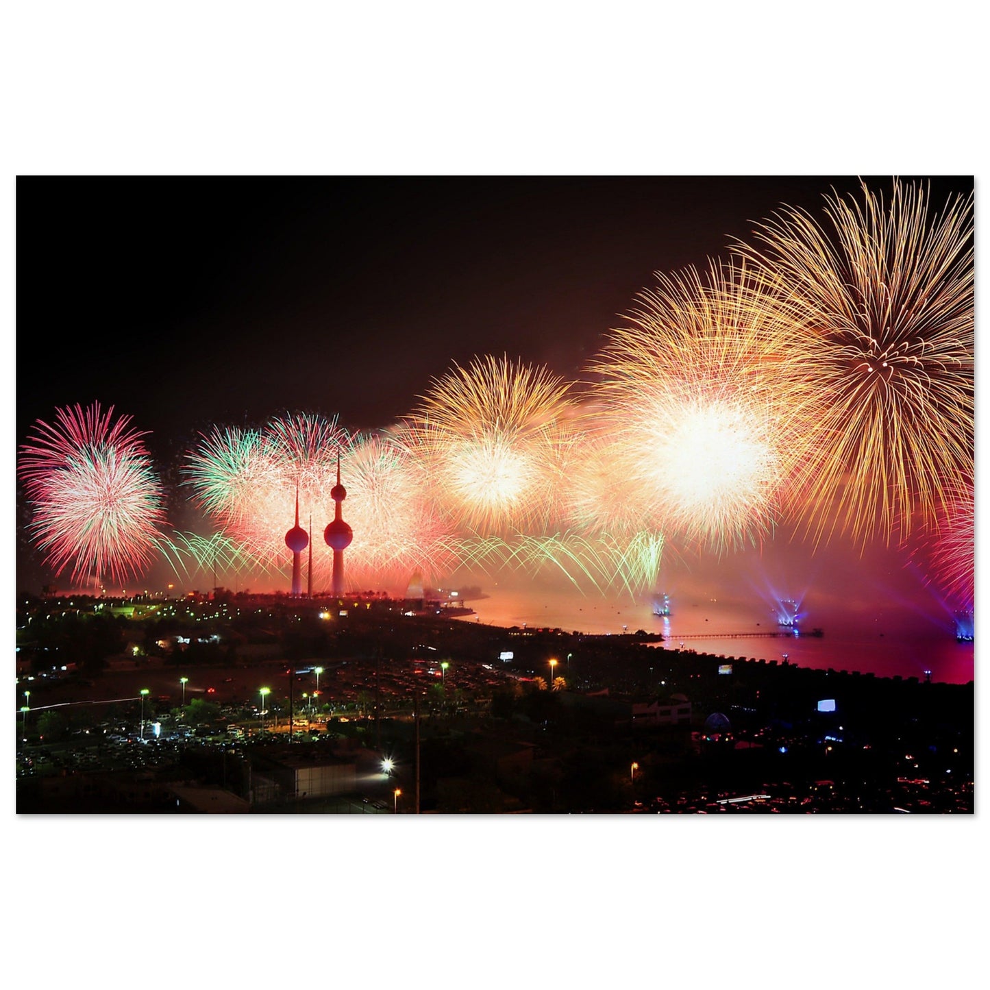 Seaside Fireworks