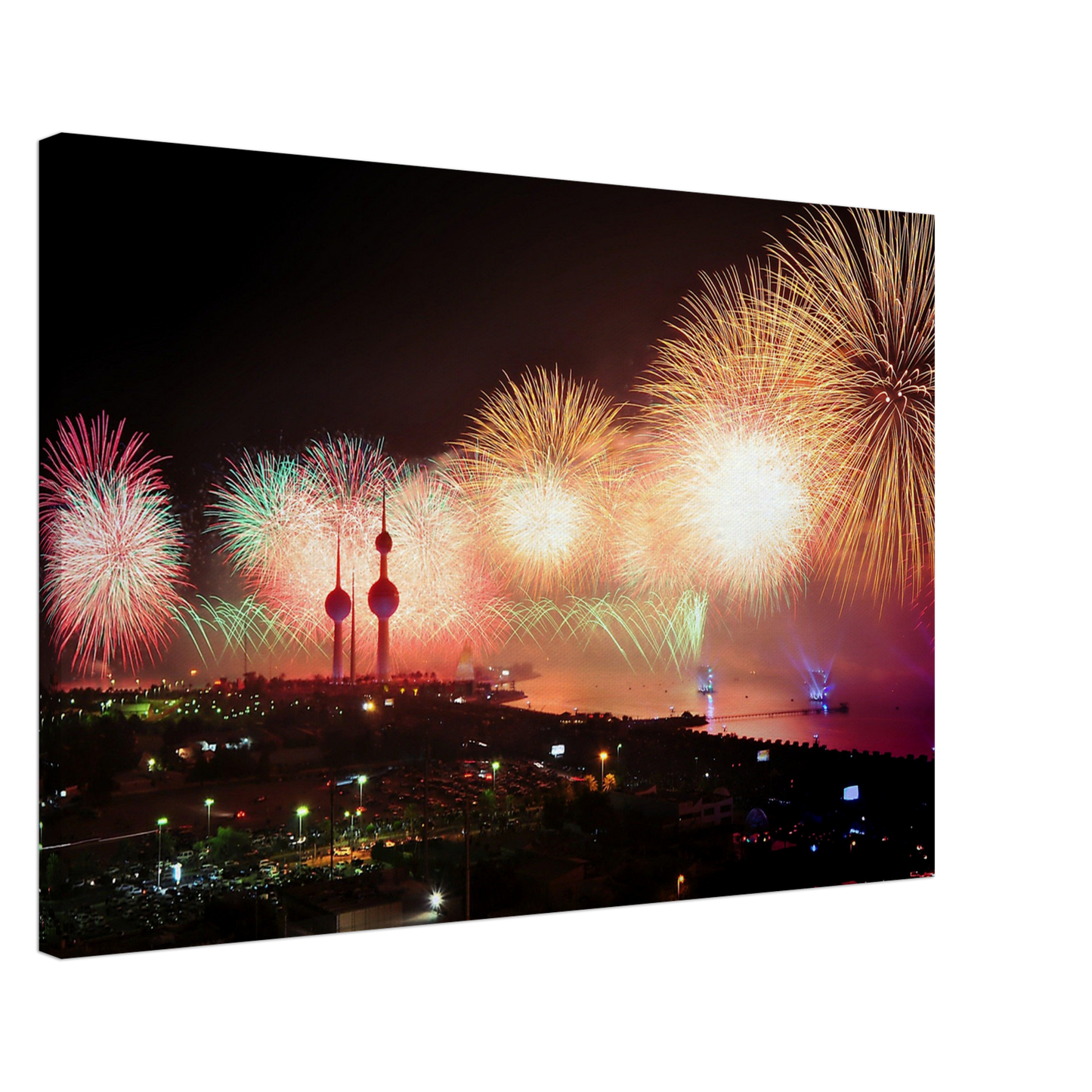 Seaside Fireworks