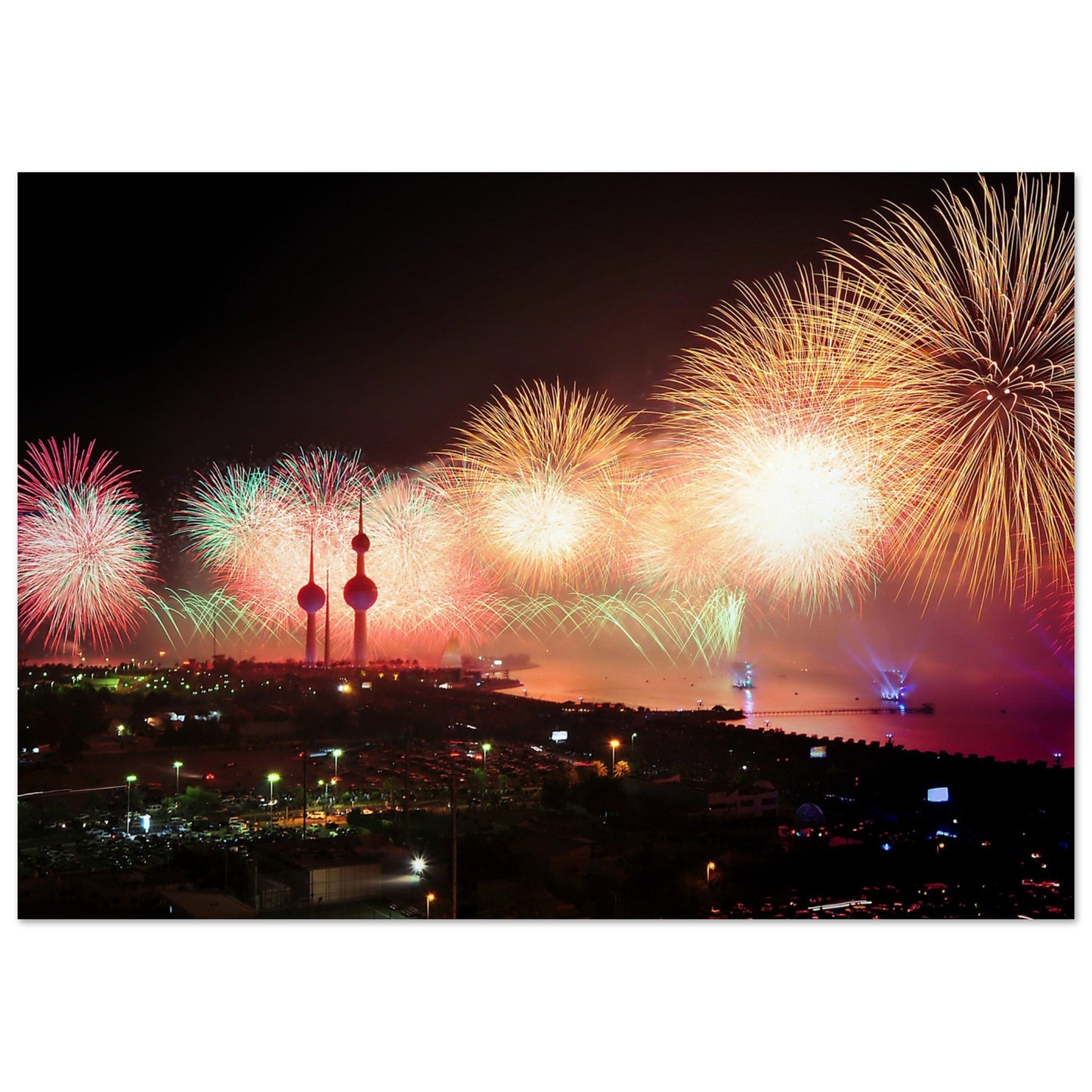 Seaside Fireworks